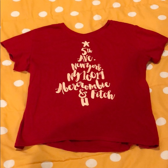 Abercrombie Holiday Pajama Top - Picture 1 of 4